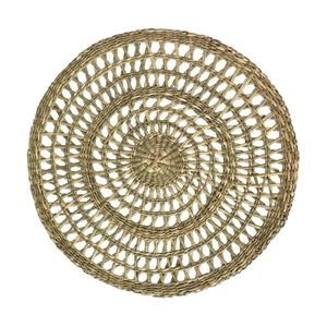 Wholesale New Design Art Deco Sedge Plate Multi-Function Home and Kitchen <b>Wall</b> <b>Decoration</b> from Vietnam for Storage or Hanging - Product Image 1