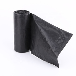 HC Hot Selling Black <b>Heat</b>-Sealed Flat Trash Bag on Roll Custom Logo Break Point Recycling Garbage Bag - Product Image 4