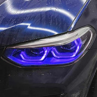 Module de panneau LED DRL multicolore RGB à commande par application 12V pour BMW X3 X4 G01 G02 G08 pré-LCI 2018 2019 2020 2021 Accessoires