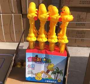 Zomer Kinderen Feest Kleurrijke Bubble Blower Stok Speelgoed, Groothandel Cartoon Plastic Lange Zeep Water Bubble Stick - Product Image 5