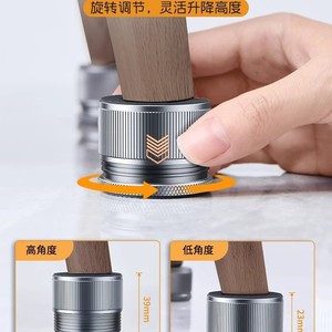 Adjustable Aluminum Alloy Furniture Leg Pad Height Increasing Non Slip Anti Noise Durable <b>Cabinet</b> Door Protection - Product Image 3