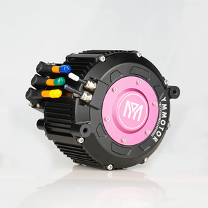 Motor de Accionamiento Medio PMSM sin Escobillas de Alto Torque y Alta Velocidad de 4000-15000W para Bicicleta/Bicicleta Eléctrica/Scooter/Motocicleta, Resistente al Agua IP67, 160 PMSM - Product Image 1