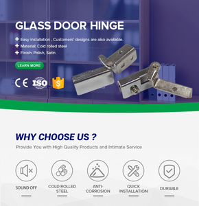 Trung Quốc Nhà sản xuất tùy chỉnh thép không gỉ pivot bản lề Phụ kiện thiết kế hiện đại cửa kính bản lề - Product Image 6