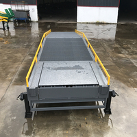 Rampe de quai hydraulique mobile pour camion de 6 à 15 tonnes, approuvée CE ISO, réglable, pour le chargement et le déchargement de conteneurs, à vendre