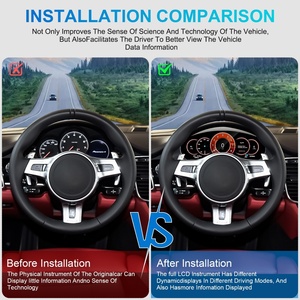 ชุดอัพเกรดหน้าจอ LCD สำหรับรถยนต์ Navihua ระบบ Linux จอแสดงผลแบบ Virtual Cockpit สำหรับ Porsche Panamera 970 ปี 2010-2016 - Product Image 5