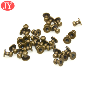 Tự làm vành đai da vòng đầu chống Brass đinh tán đinh tán núm vú đinh tán đinh tán - Product Image 3