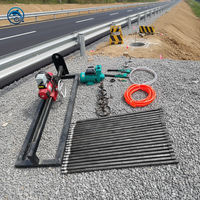 Machine de forage directionnel horizontal Dolphin Factory 6.5KW/4KW, petite mini-machine de dragage souterrain pour le tirage de tuyaux