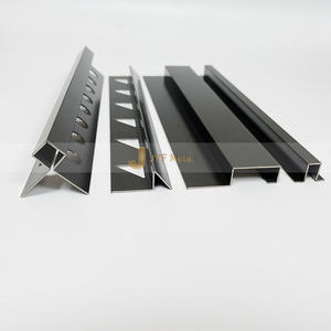EX1021 Modern Stainless Steel Tile <b>Trim</b>-Durable & Waterproof <b>for</b> Interior Wall and Ceiling <b>Edges</b> - Product Image 3