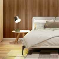 Panneaux muraux décoratifs en WPC imperméables et emboîtables, couleur personnalisée, design moderne, garantie 5 ans pour les appartements intérieurs