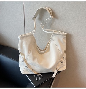 Vintage <b>Large</b> Capacity Women's <b>Canvas</b> Fashion Tote <b>Bag</b> with Water Resistant Zipper Closure Crossbody <b>Bag</b> for Girls - Product Image 2