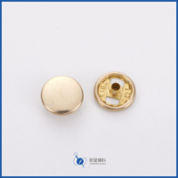 Grosir Pabrik Kancing Tekan Logam Kuningan 12 mm Bagian-A Antik, Emas, Nikel