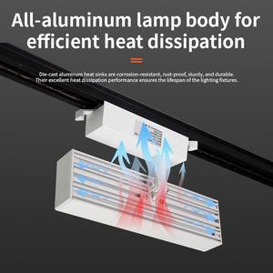 Foco LED Ajustable de 30W IP54, Luz de Riel Larga Antideslumbrante para Techo, para Tiendas de Ropa y Supermercados, 3 Años de Garantía - Product Image 4