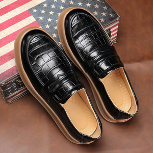 Zapatos Oxford de Vestir con Diseño en Contraste, Estilo Casual para Otoño, con Suela de Goma Impermeable, para Caminar al Aire Libre, Trabajo y Negocios - Product Image 5