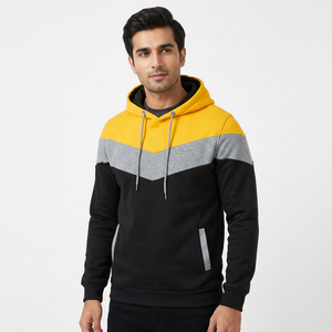 500 Gsm Unisex French Terry Blank Heavyweight High Quality <b>Sweatshirts</b> Puff Print Oversized Custom Men's Hoodies 2025 - Product Image 1