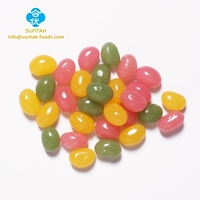 SUNTAK Factory Bulk Soft Gummy Candy Ball Shape Multi-Colored Daily Snack Fruit Flavor Sugar Sweet Confectionery for Wholesale