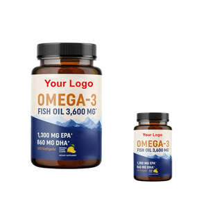 Cápsulas de Aceite de Pescado Triple Potencia con Ácidos Grasos Omega-3 |   EPA y DHA Veganos |   Mejora la inmunidad |   Adulto |   Para Hombres y Mujeres |   Libre de OMG |   120 - Product Image 1