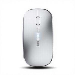 Souris sans fil INPHIC M1, silencieuse, rechargeable, USB, trois modes, pour ordinateur portable, avec rétroéclairage et <span class=keywords><strong>4</strong></span> boutons - Product Image 1