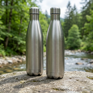 Modern 500ml Stainless <b>Steel</b> Vacuum Insulated <b>Bottle</b> Cola Shape Premium Leak Proof Water <b>Bottle</b> for Office Gym Travel - Product Image 1