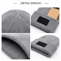 Nuevo Gorro de Lana de Diseño, Gorro de Punto Suave para Mujeres y Hombres para Mantener la Cabeza Cálida en Otoño e Invierno, para Viajes y Uso Diario