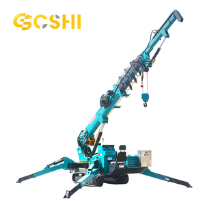 Mini Grúa Araña Compacta de 3 Toneladas, 5 Toneladas, 8 Toneladas, 10 Toneladas, 360 Grados °   Grúa Araña Hidráulica Telescópica de 15m con Pluma Extensible - Product Image 3