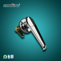 Poignée de porte cylindrique en alliage de zinc Kunlong SK1-309A-1 avec 2 clés