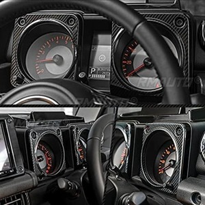 สำหรับ Suzuki Jimny JB64 JB74 2018+ วงแหวนตกแต่งแผงหน้าปัดรถยนต์ ชุดแต่งคอนโซลหน้าปัดรถยนต์ อุปกรณ์ตกแต่งรถยนต์ อะไหล่แต่งรถ - Product Image 6