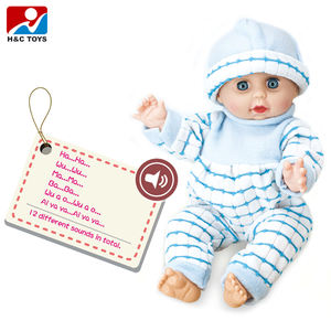 12 sons 14 pouces en plastique bébé poupée jouet avec style modè<span class=keywords><strong>le</strong></span> pour jeu accessoires ensemble-pleurer des larmes et urine garçon poupée jouets - Product Image 2