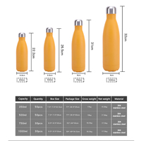 Bouteille-botella térmica de 1 litro para deporte, bote para hacer deporte, inox, isotérmico