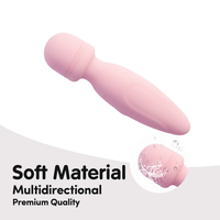 Starker Vibrationsstimulator mit 10 Geschwindigkeiten, Wasserdicht, Kabellos, Klitoris- und G-Punkt-Stimulator, Handgehaltener AV-Vibrator für Frauen