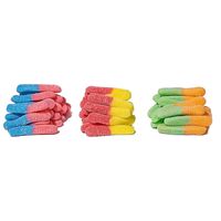 Gelée de ver de marque privée OEM bonbons gommeux ver à mâcher forme drôle bonbons bonbons