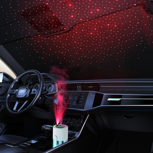 เครื่องเพิ่มความชื้นในอากาศแบบพกพา ใช้ได้ทั้งในบ้านและรถยนต์ พร้อมไฟ LED ฉายภาพ 7 สี สร้างบรรยากาศโรแมนติกดุจท้องฟ้าเต็มดาว - Product Image 6