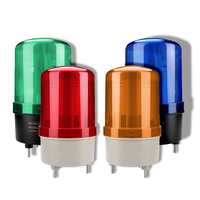 Lámpara de Señalización de Tres Colores (Rojo/Amarillo/Verde) de Metal/Plástico con Clasificación IP65 para Grúas y Elevadores, Luz de Advertencia