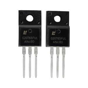 G20T65FUL G20T65 20T65ทรานซิสเตอร์ IGBT 650โวลต์20แอมป์แพ็กเกจแบบแยกฉนวน TO-220F IGBT เดี่ยวพร้อมไดโอดฟรีวีลลิง - Product Image 1