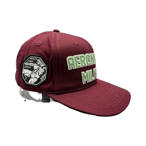 Gorra de béisbol deportiva Dandy Hats de 5 paneles con visera curva y hebilla ajustable de tela común - Se requiere contenido adicional - Product Image 3