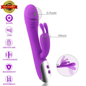 juguetes <span class=keywords><strong>sexuales</strong></span> para mujeres, tienda en línea, estimulador de doble cabeza, Consolador de punto G, vibrador de conejo sexual - Product Image 1
