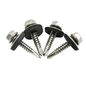 สกรูยึดหลังคาพร้อมแหวนยาง สกรูหัวหกเหลี่ยม สกรูเจาะยึดตัวเอง - Product Image 5