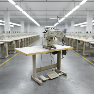 Energy-saving Motor Industrial High-speed <b>Walking</b> Type Three-needle, Five-thread Tube Type Interlock Sewing <b>Machine</b> RN-1507 - Product Image 1
