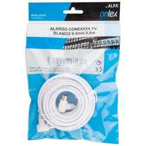 Cavo per TV, spessore 9,5 mm, lunghezza 5,0 m, ideale per estendere le connessioni e ottimizzare l'installazione di dispositivi. - Product Image 2