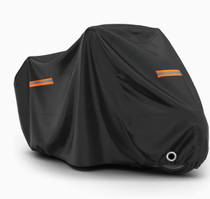 Telo Coprimoto Parasole Grande per Biciclette Elettriche, <span class=keywords><strong>Impermeabile</strong></span> e <span class=keywords><strong>Antipioggia</strong></span> con Funzione di Protezione Motore per <span class=keywords><strong>Moto</strong></span> - Product Image 1