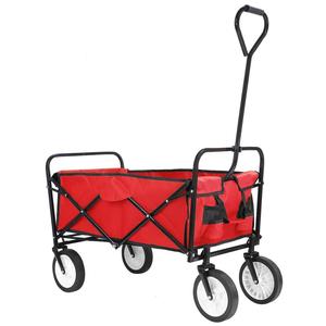 <span class=keywords><strong>Chariot</strong></span> utilitaire pliable d'extérieur - <span class=keywords><strong>Chariot</strong></span> pliable robuste pour le camping, la <span class=keywords><strong>plage</strong></span> et le jardin avec une longue poignée - Product Image 3