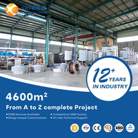 Línea de Producción Automática de Llenado y Tapado de Botellas PET de 5L, 3000-6000 BPH, Proyecto Llave en Mano de A a Z, Directo de Fábrica
