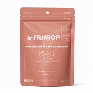 Sacs de courses en plastique LDPE réutilisables imprimés sur mesure de haute qualité à prix réduit avec logo personnalisé - Product Image 2