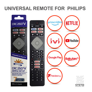 Systo crc2507v sử dụng cho phili phổ <span class=keywords><strong>TV</strong></span> điều khiển từ xa thay thế sử dụng trực tiếp mà không cần thiết lập - Product Image 6