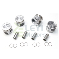 Nouveau kit de piston de qualité OEM avec segments 2GD-FTV 2.4L 13101-11180 13101-0E010 pour FORTUNER HILUX LAND CRUISER PRADO Pièce de moteur automobile