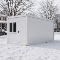 Panneau mural isolé, résistant au froid, imperméable, pour conditions météorologiques extrêmes, 20 pieds, épaissi, couleur personnalisée, structure en acier en kit, pour bureau ou parc industriel