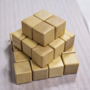 Juguetes de madera hechos a mano para niños, productos de madera personalizados, bloques de construcción, OEM-ODM, rompecabezas de madera natural