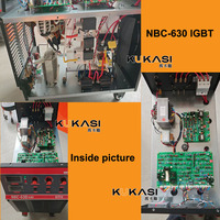 Machine à souder à onduleur IGBT, grande qualité industrielle, double module NBC-630IGBT