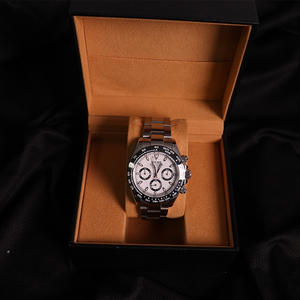 Reloj Mecánico Impermeable para Hombre GMT, Colección Elite Business, Diseño con Logotipo Personalizado, Cierre Oculto con Botón, Correa Ajustable - Product Image 4