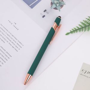 Nuevo Bolígrafo Multifunción Promocional con Punta Táctil Suave 2 en 1 con Logotipo Personalizado, Bolígrafos Metálicos con Punta de Bola - Product Image 5