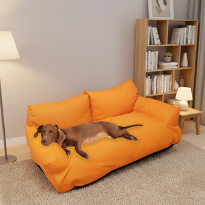 Afneembaar waterdicht slijtvast rechthoekig hondenbed, hondenbank voor kleine en middelgrote honden, voor gebruik binnenshuis, geen montage nodig - Product Image 3